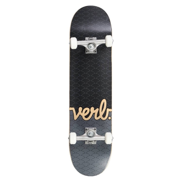 Verb Скейтборд Waves Complete Skateboard 8" - Black/Charcoal FRD.047354