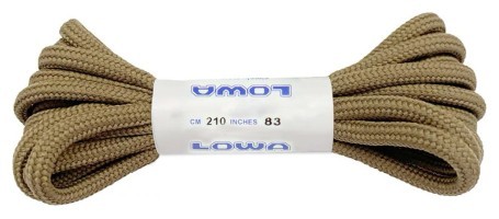 LOWA шнурки Zephyr 210 cm coyote