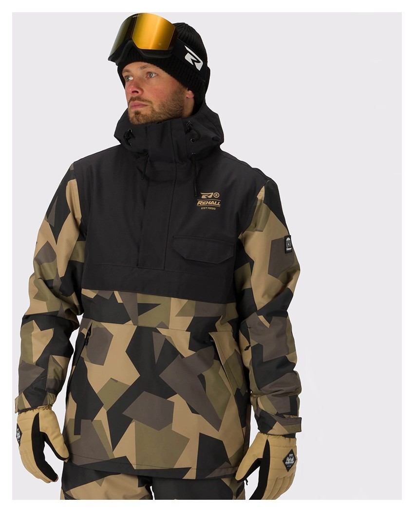 Rehall сноубордическая куртка Mann 2026 camo stone L 60710-9521-L
