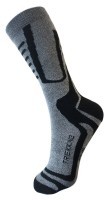 Носки для туризму Saxifraga HIKER 39-42 Grey/black (SOSK21U2U) O