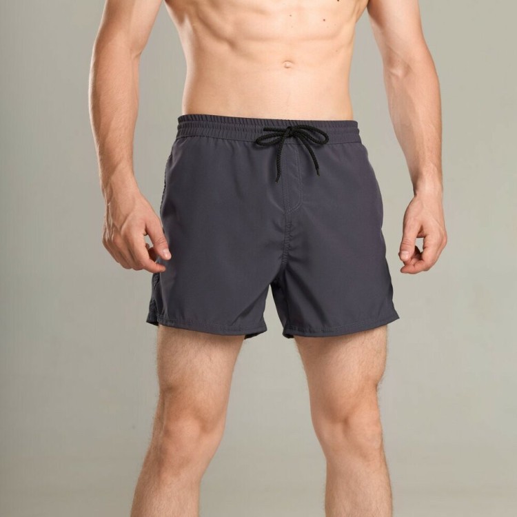 Плавательные шорты мужские темно-серые Pobedov Pool day POB_00000007569