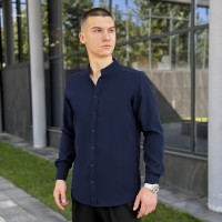 Темно-синя сорочка чоловіча Pobedov Legend