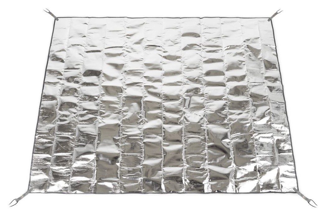 Килимок багатофункціональний кемпінговий термоізоляційний PE Naturehike NH20FCD03 з алюмінієвою плівкою, 160x200 FNR_6927595746776