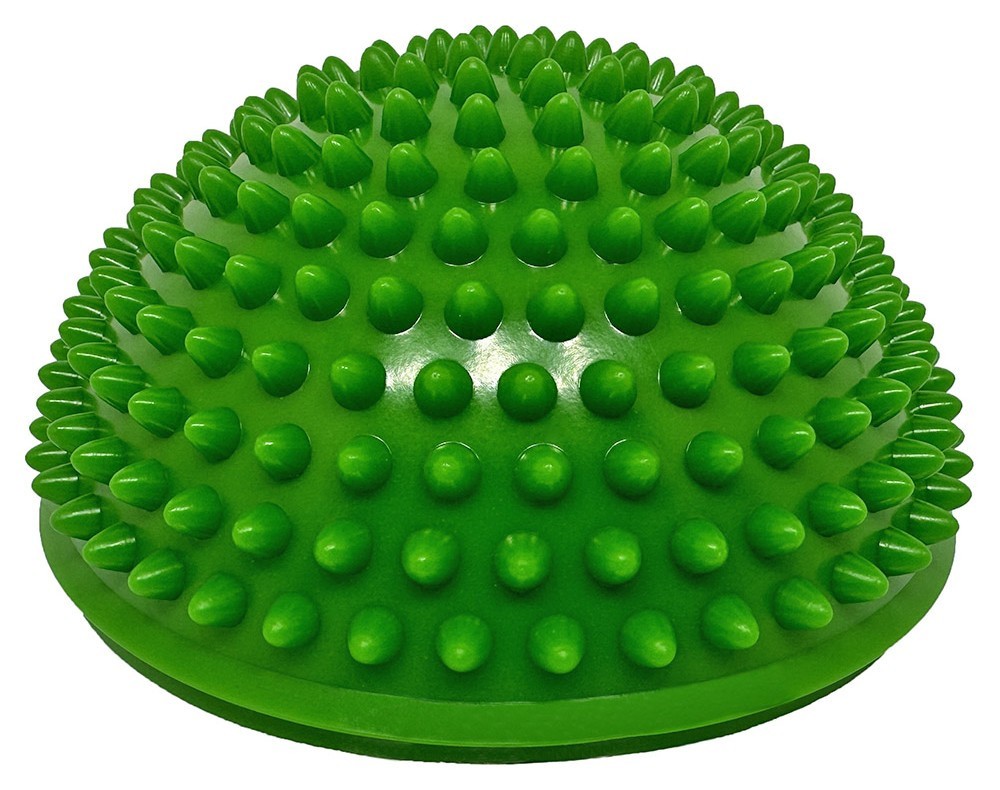 Полусфера массажная киндербол EasyFit 16 см мягкая зеленая EFIT_EF-3001-GN