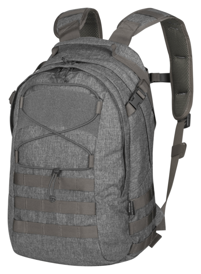 Рюкзак EDC 21л Helikon-Tex Backpack - Nylon Polyester Blend - Melange Grey FNR_PL-EDC-NP-M3