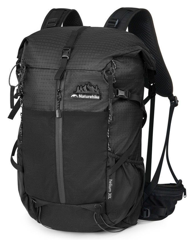 Рюкзак туристичний Naturehike Helium CNK2300016, 30+5 л, чорний FNR_6976507661331