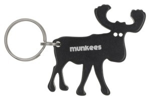 Munkees 3473 брелок-відкривачка Moose black