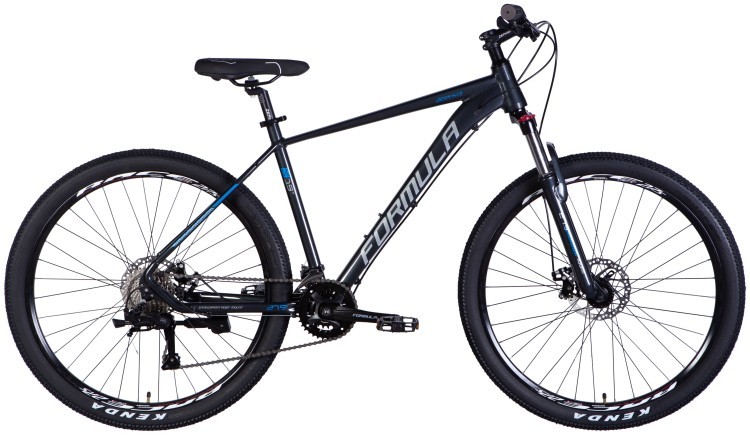 Велосипед AL 27,5" Formula ZEPHYR 3.0 DD CS рама-19" темно-серый 2025 OPS-FR-27,5-008