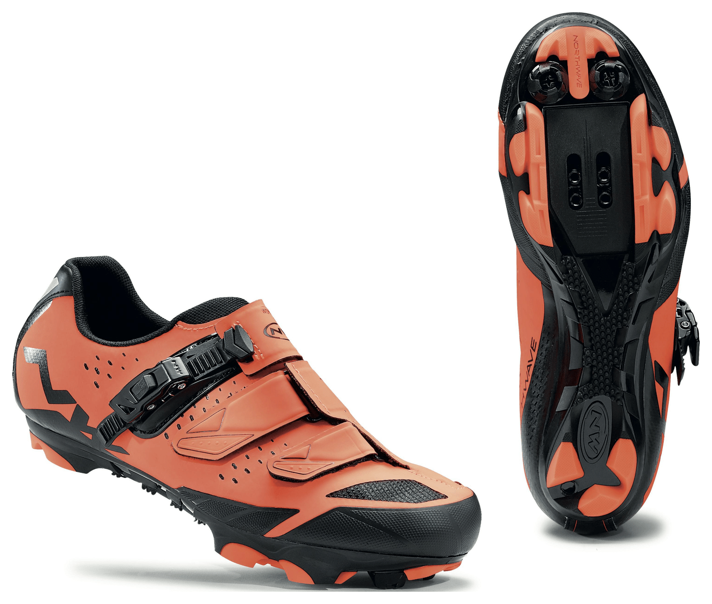 Туфлі велосипедні Northwave SPARKLE SRS W 38 (7.5US) Lobster orange/black (80172015-73) RCH_18505