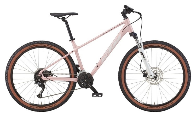 Велосипед KTM PENNY LANE 271 27.5 " рама S/38, рожевий (біло-рожевий), 2022 22817237