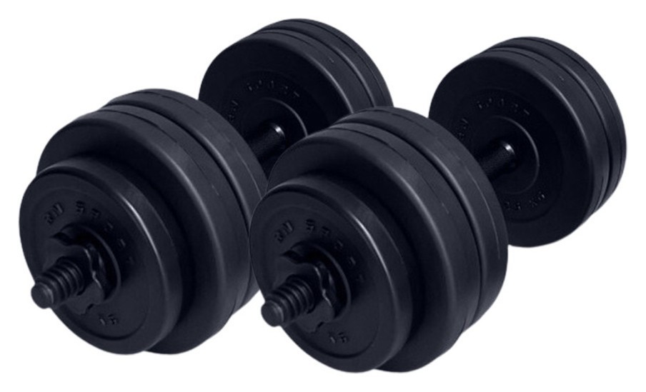 Две разборные гантели RN 13 кг с покрытием ABS + Эспандер в подарок. RNS_BD-13