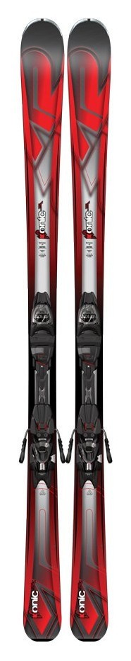 Ліжі гірські (комплект) K2 KONIC 75+M2 10 TL COMPACT 156см Red/grey (10A0005.122.1+10A1008.122.1) RCH_16130