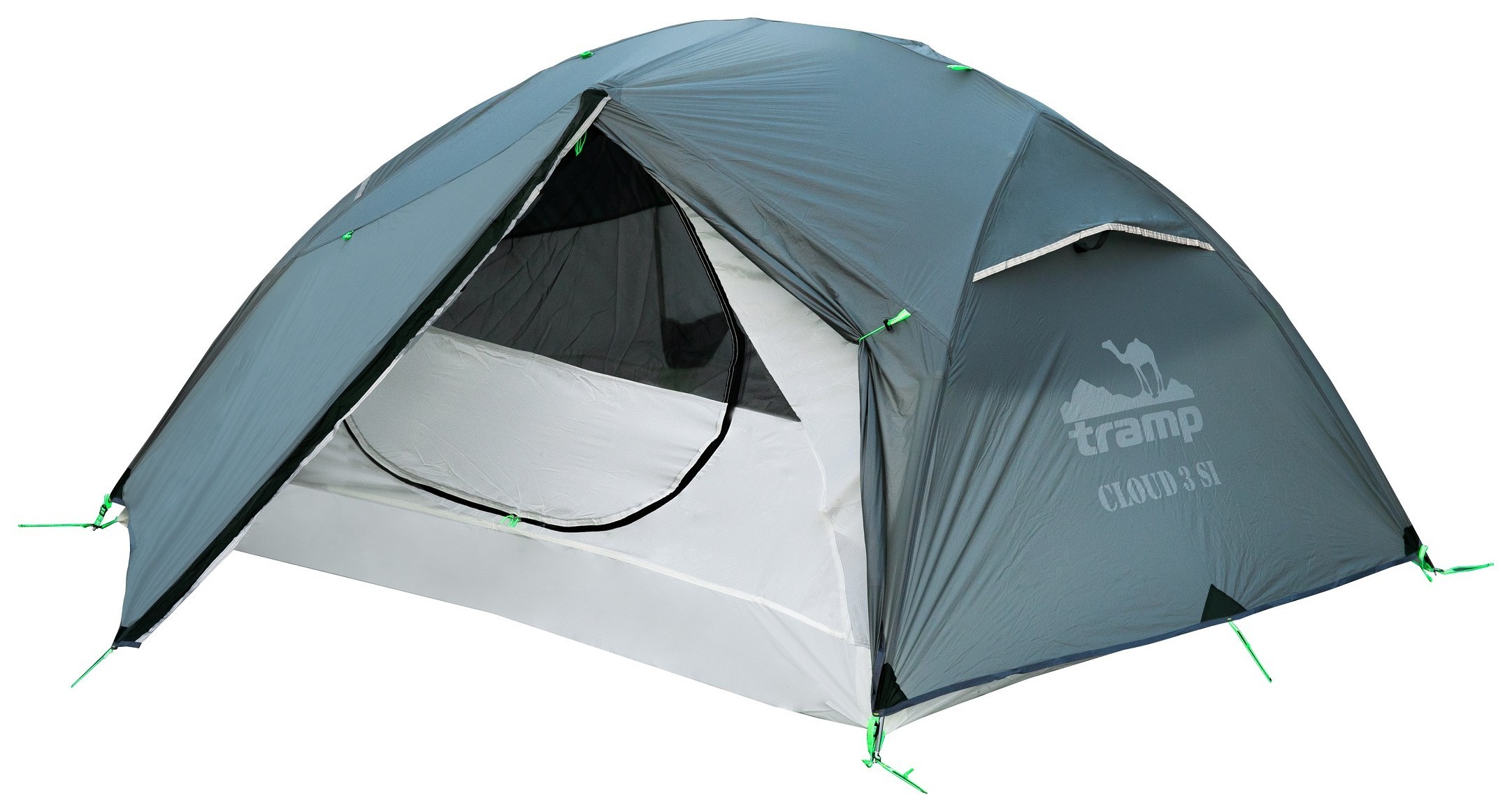 Намет Tramp Cloud 3 Si світло-сірий 