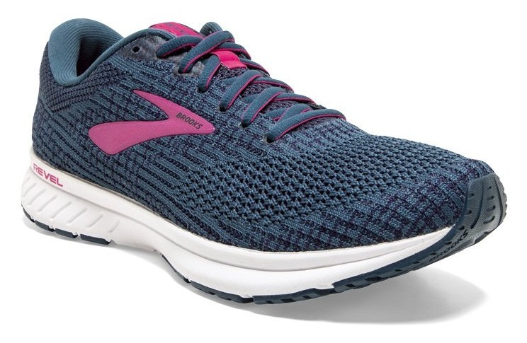 Кросівки жіночі Brooks REVEL 3 W 36.5 (6.0US) Blue/navy/beetroot (1203021B490) RCH_15280