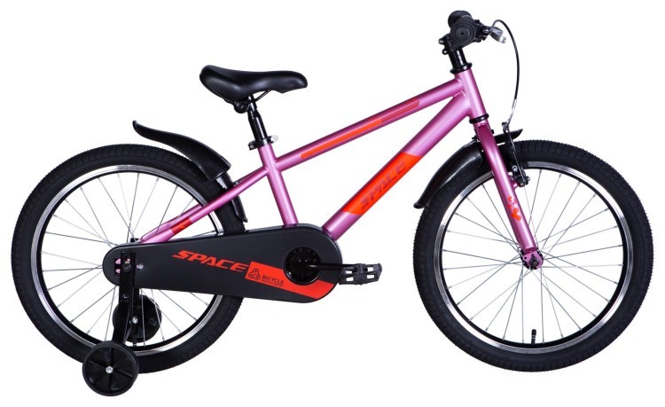 Велосипед ST 20" SPACE KID GEON BH рама-10" світло-рожевий 2024 крила OPS-SK-20-004