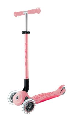 Самокат GLOBBER серії ELITE LIGHTS, пастельно-рожевий, колеса з підсвіткою, 50кг, 3+ DWT_439-710-3
