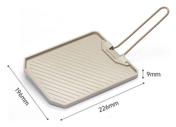 Сковорода-гриль зі складаною ручкою Naturehike CNK2300CJ016, алюміній FNR_6976023925177