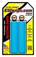 Грипсы ESI Extra Chunky Aqua (голубые)