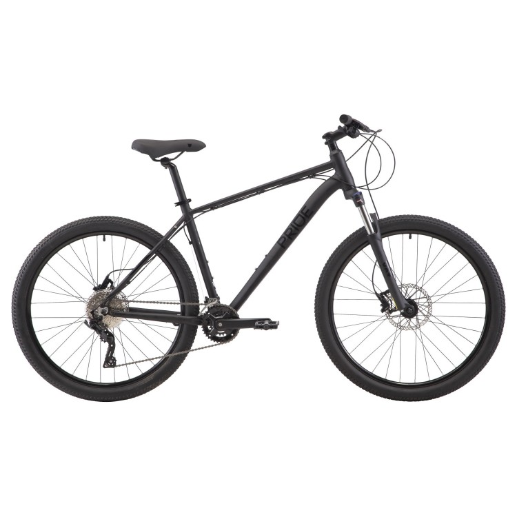Велосипед 29" Pride MARVEL 9.3 рама - L 2023 чорний (гальма SRAM, задній перемикач і манетка - MICROSHIFT) SKD-20-67