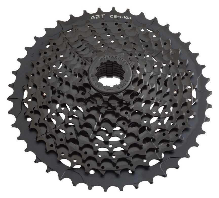 Кассета для велосипеда MicroSHIFT XLE 10SPD 11-42T Black (CS-H103 11-42) RCH_19834