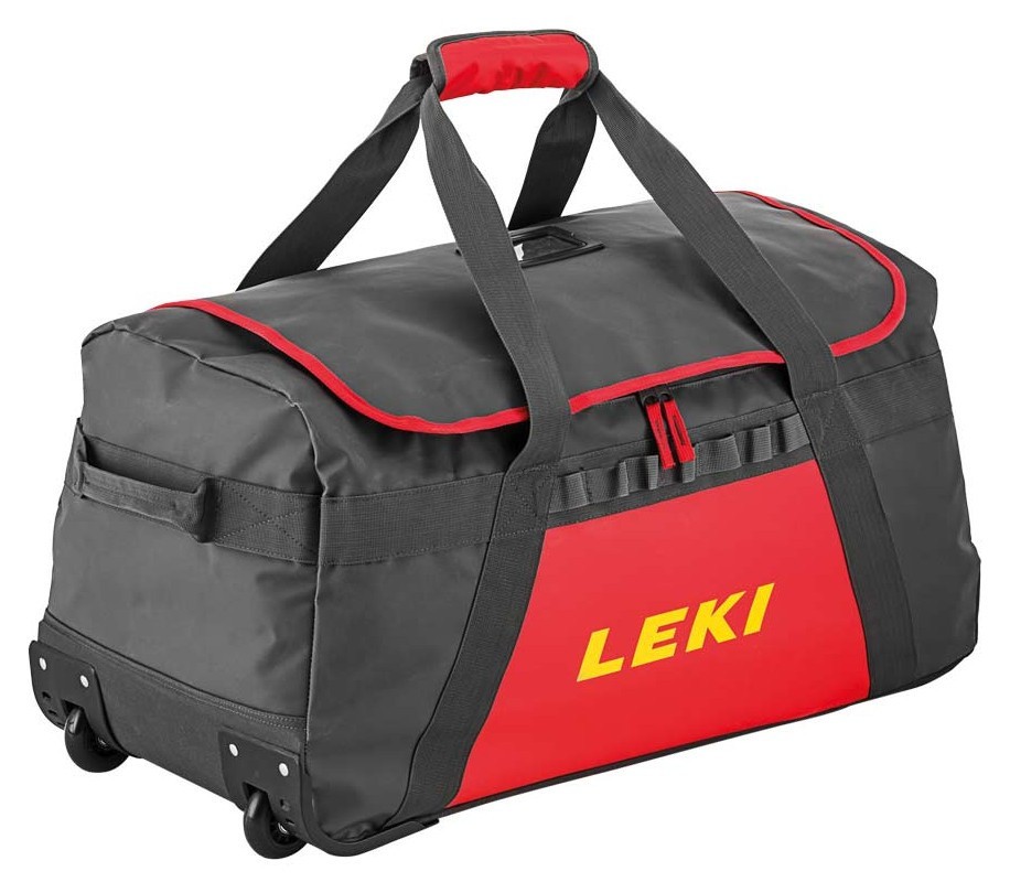 Сумка дорожная на колесиках Leki TROLLEY BAG 85 L Black/red (363110006) RCH_19403