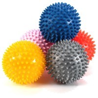 Массажер мячик игольчатый (8.5см) Bavar Sport