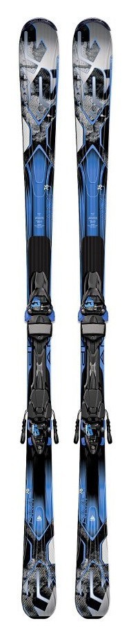 Ліжі гірські (комплект) K2 AMP 76 M3 10+MOD 10.0 M3 156см Grey/blue (1030008.140.1+1031011.140.1) RCH_16118