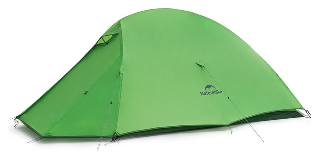 Палатка сверхлегкая двухместная Naturehike Cloud Up Base 2 CNK2450WS032, зеленая FNR_6927595798720