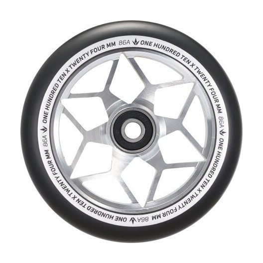 Колесо для трюкового самоката BLUNT DIAMOND 110мм x 24мм - Silver FRD.047376