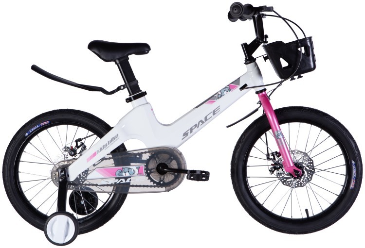 Велосипед MG 18" SPACE KID MOON DD рама-10" белый 2025 OPS-SK-18-021