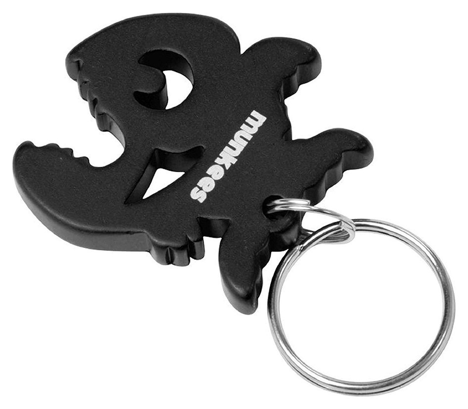 Munkees 3478 брелок-відкривачка Pyranha black 3478-BK