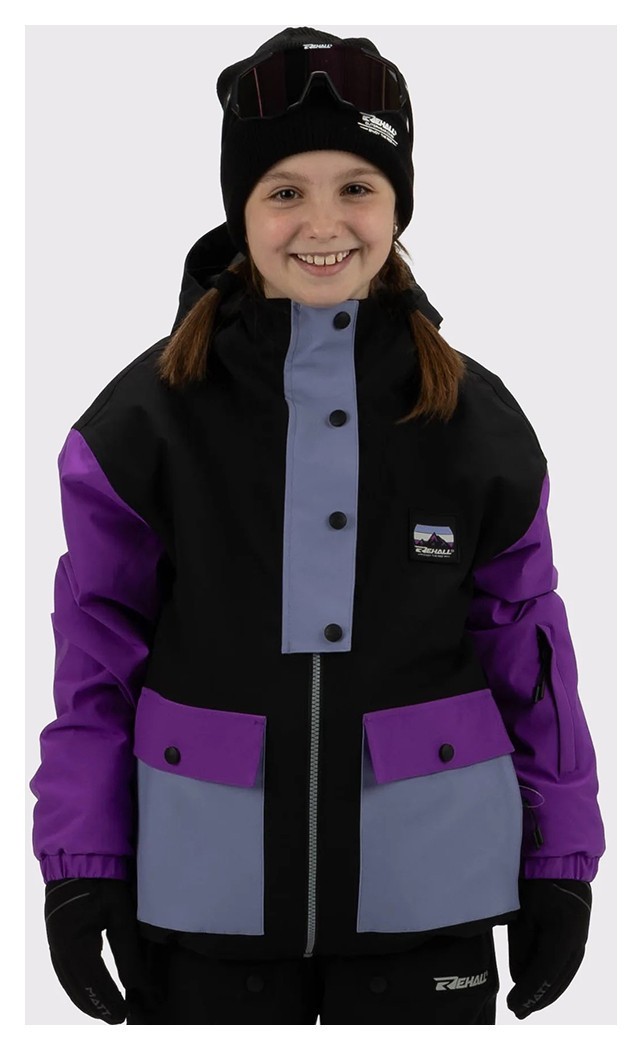 Rehall сноубордична куртка Stussy Jr 2026 caviar 140 60822-1032-140