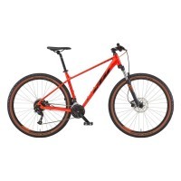 Велосипед KTM CHICAGO 271 27.5 " рама S/38, помаранчевий (чорний), 2022