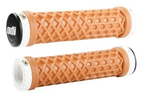 Гріпси ODI Vans® Lock-On Grips, Limited Edition, Gum with Checkerboard White Clamps