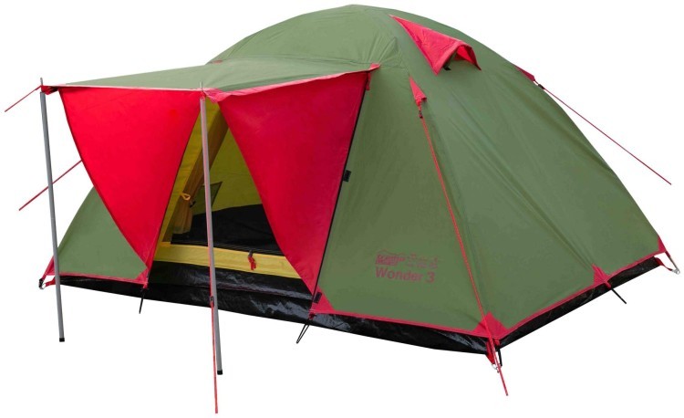 Палатка Tramp Lite Wonder 3 масло TLT-006.06-olive