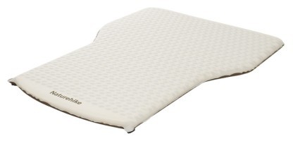 Матрац автомобільний кемпінговий двомісний Naturehike CNK2450WS010, 197х134х6,5 см світлий із вбудованою помпою для надування
