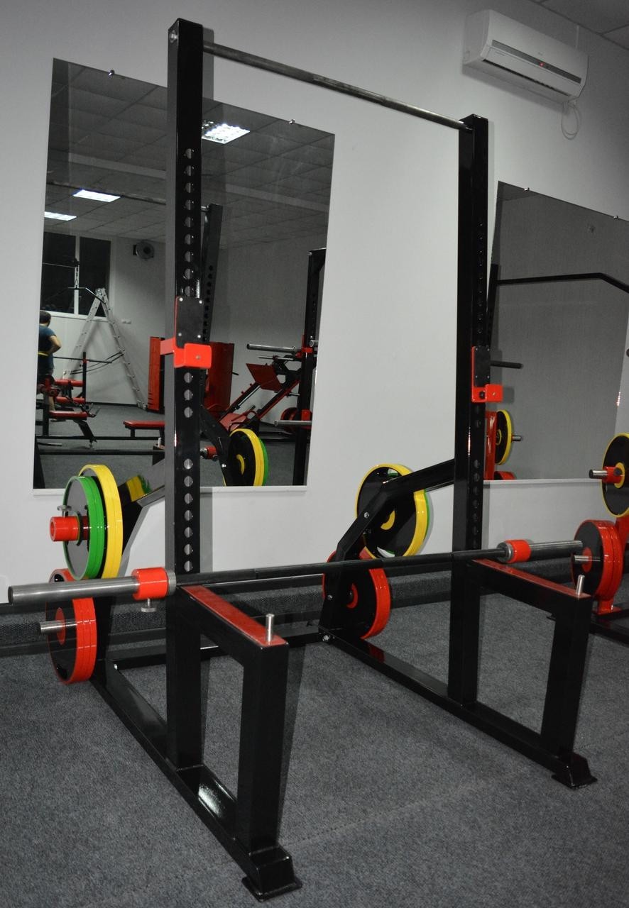 Стойка для приседаний Зальная с наклоном, №2 RNS_ЭС-13