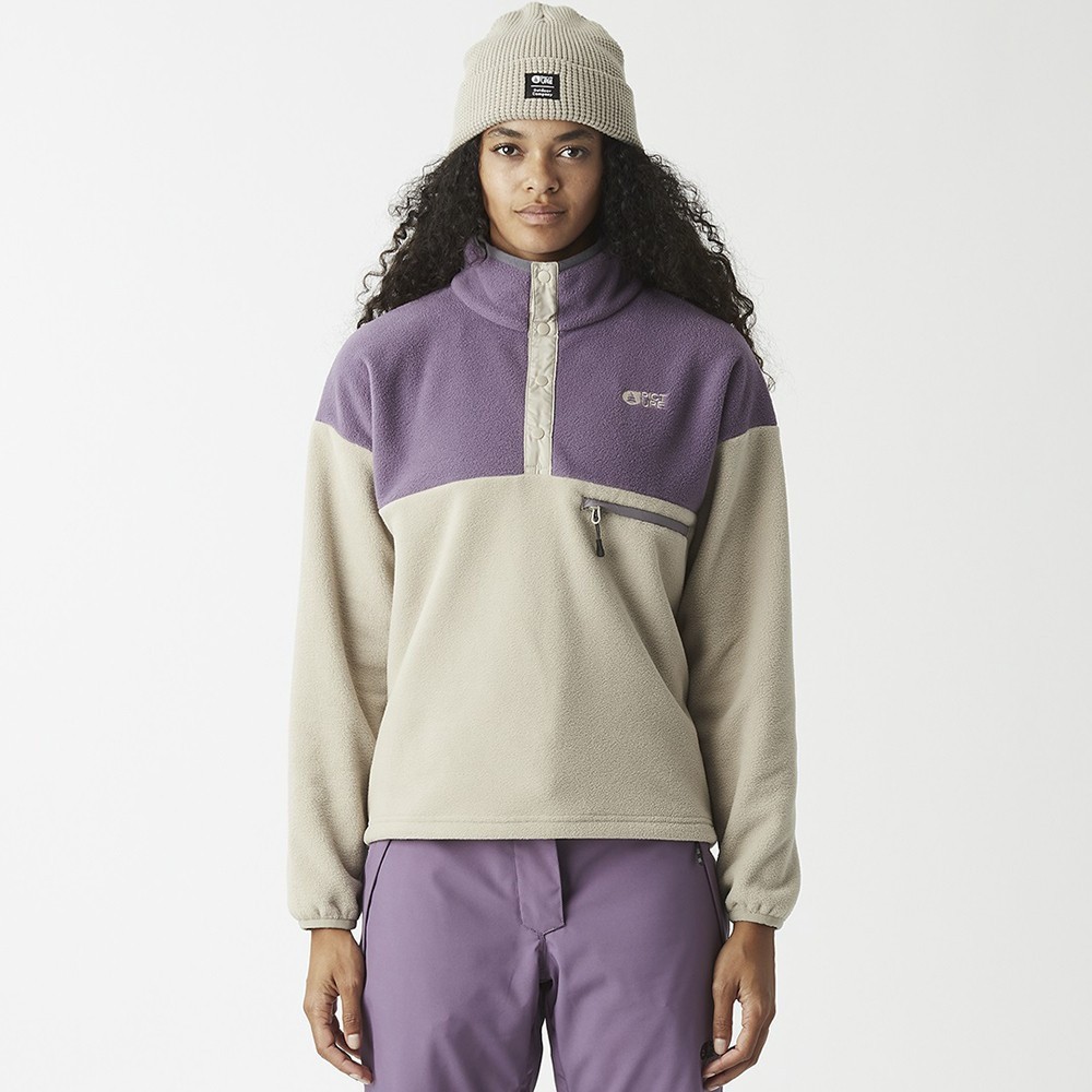 Picture Organic реглан флісовий Arcca 1/4 W pure cashmere L SWT0182C-L