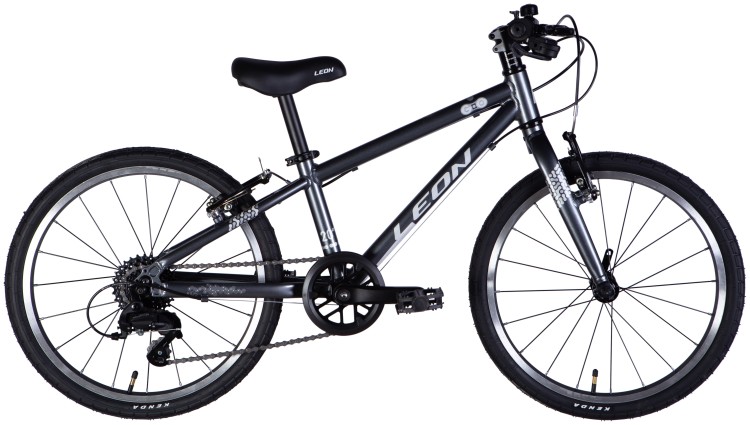 Велосипед AL 20" Leon GO 7 speed Vbr CS рама-10" сірий 2025 OPS-LN-20-023