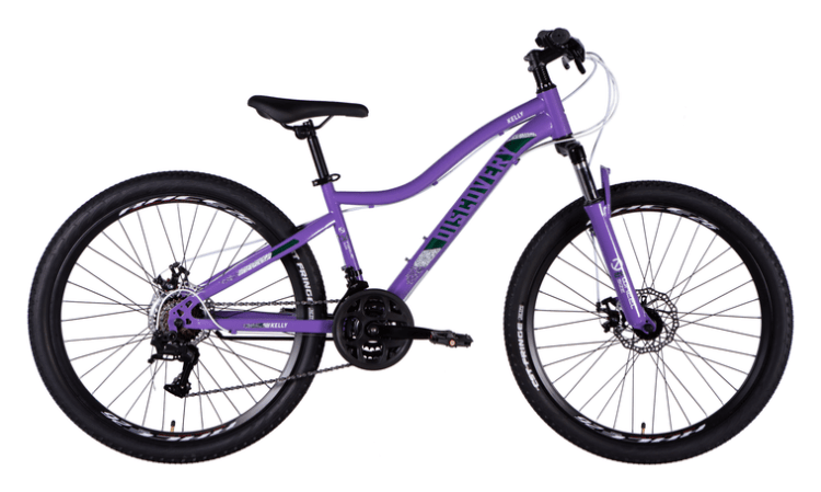 Велосипед ST 26" Discovery KELLY DD FR рама-14" фіолетовий 2025 OPS-DIS-26-630