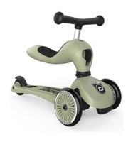 Самокат Scoot and Ride серии Highwaykick-1 оливковый, 1-5 лет