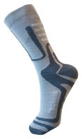 Носки для туризму Saxifraga HIKER 35-38 Blue/grey (SOSK21U2U)