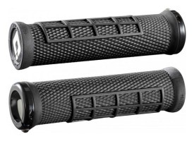 Грипсы ODI Elite Flow, V2.1 Lock On, Black/Black w/Black Clamp (черные с черными замками)