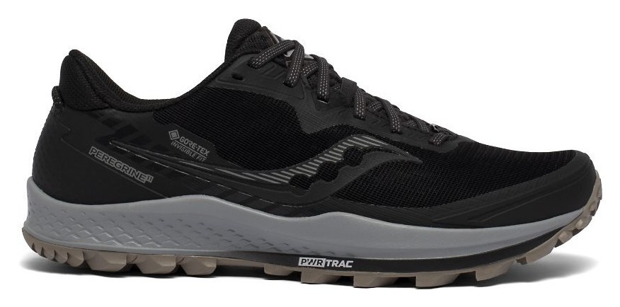 Мужские кроссовки для бега Saucony PEREGRINE 11 GTX M 44 (10.0US) Black/gravel (20643-45s) RCH_13211