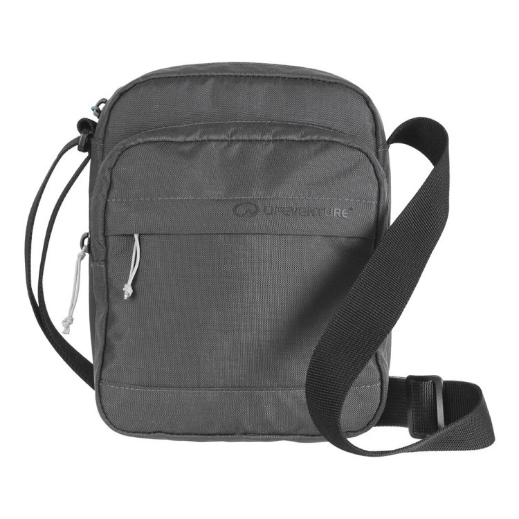 Lifeventure сумка Recycled RFID Shoulder Bag grey 68801