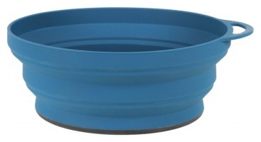 Lifeventure тарілка Silicone Ellipse Bowl navy blue
