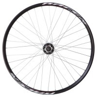 Колесо пров. VLT 27.5" AL 36H двост. чорн.; Втулка SHUNFENG SF-H25F на гайках під диск., колір чорн.