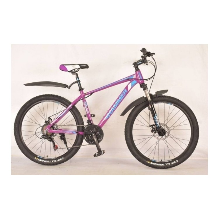 Велосипед горный 24 Hammer S200 Фиолетовый 8674061