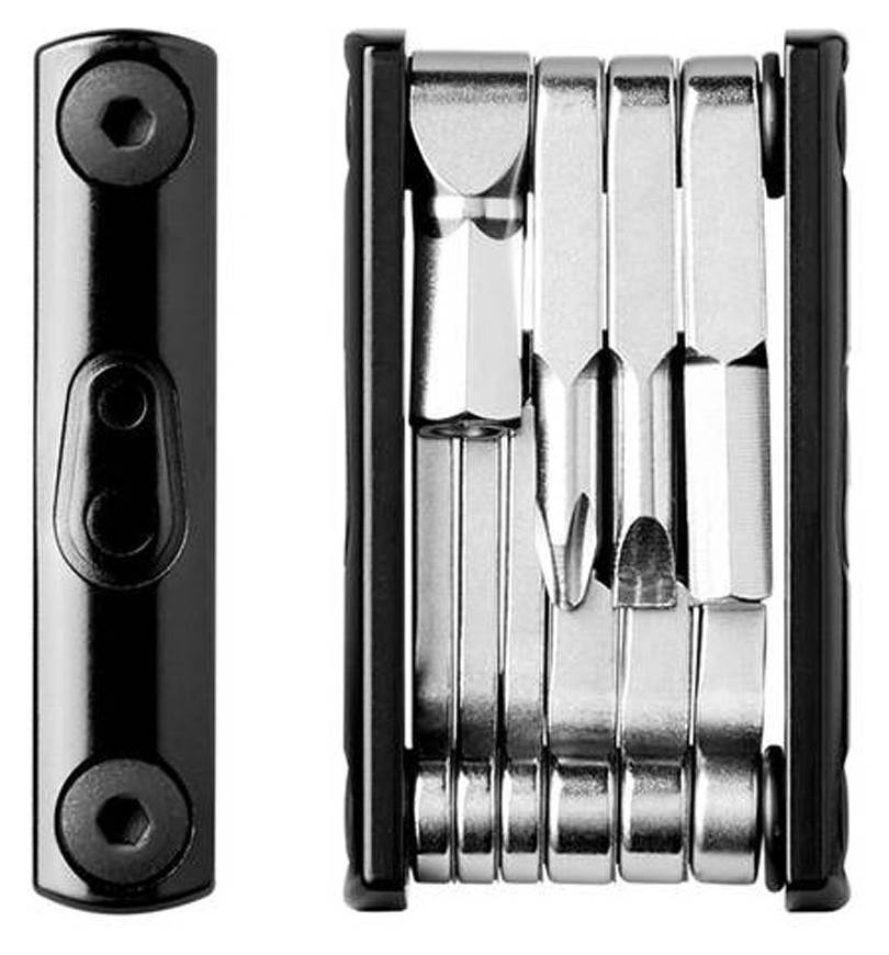 Мультитул для велосипеда Crankbrothers F10 Nickel/black (16090) RCH_22788