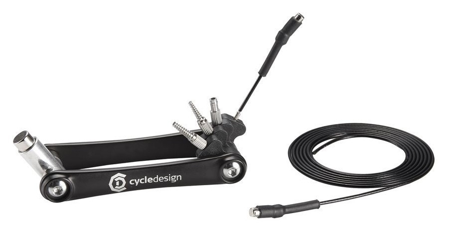 Мультиключ складний для велосипеда Cycledesign CABLE-ROUTING TOOL Black/Nickel (TO0073) RCH_22839